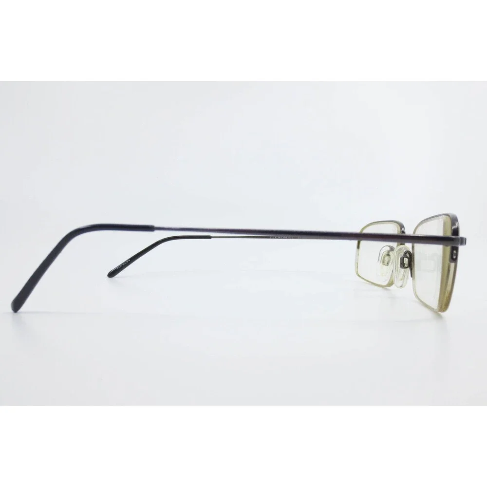 Flexon 632 by Marchon Eyeglasses Gunmetal Rectangular Frames 53-19-145 38340